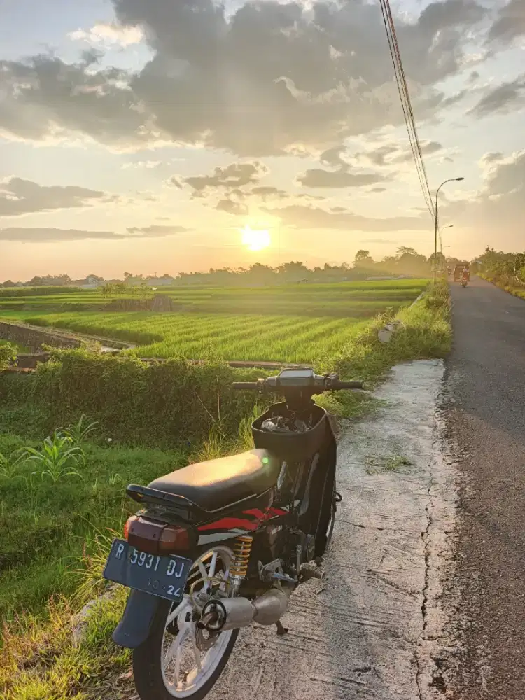 Yamaha Alfa Engkel 1988 plat r Cilongok Banyumas