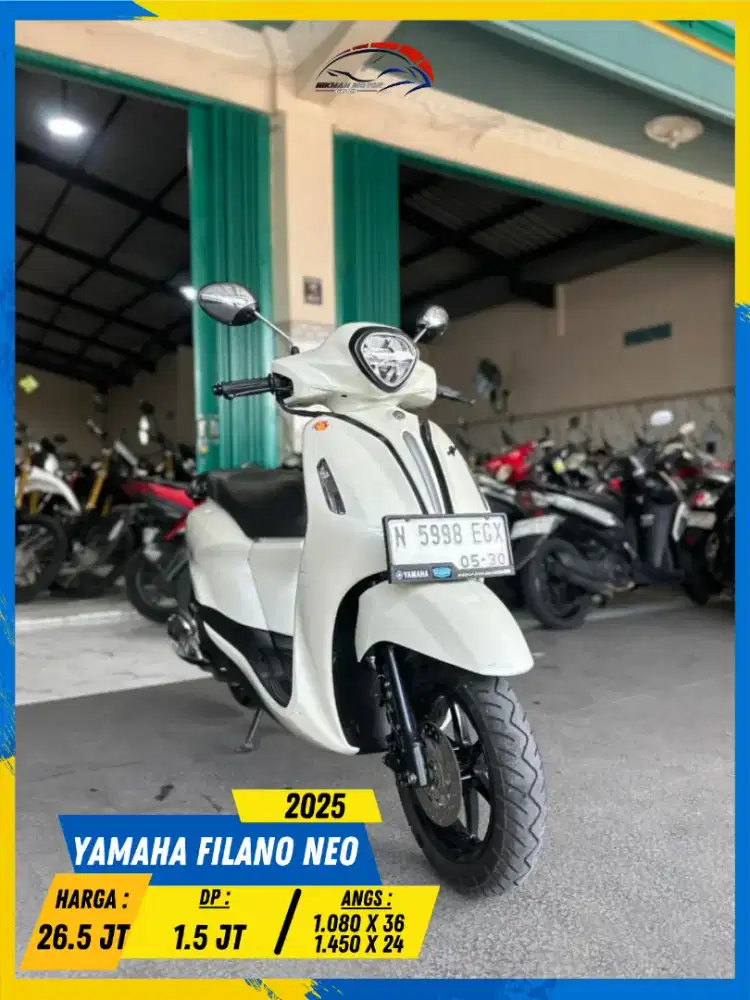 YAMAHA GRAND FILANO 2025 NDANG GASS BOSSKU HIKMAH MOTOR KEPUH MALANG