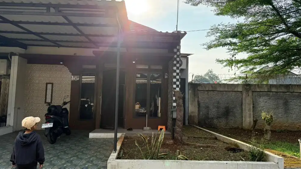 DIJUAL/DISEWAKAN RUMAH POSISI HOOK PONDOK RAJEG