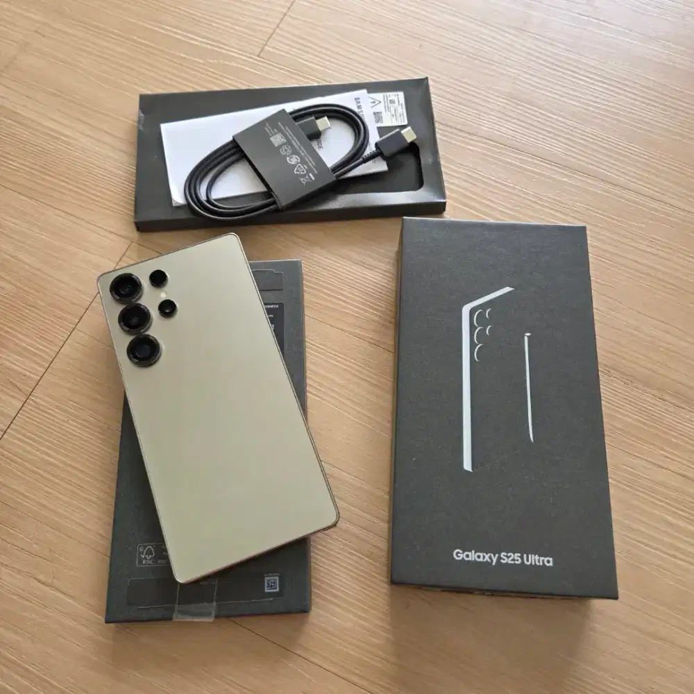 Samsung S25 Ultra Gray Resmi Sein 12/512 Gb Mulus Full Original