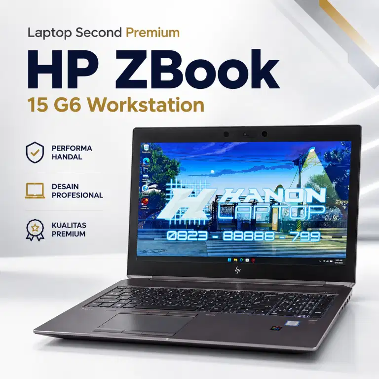 HP ZBOOK 15 G6 LAPTOP DEWA RENDER LAYAR 4K INTEL XEON RAM 64GB 1TB OK