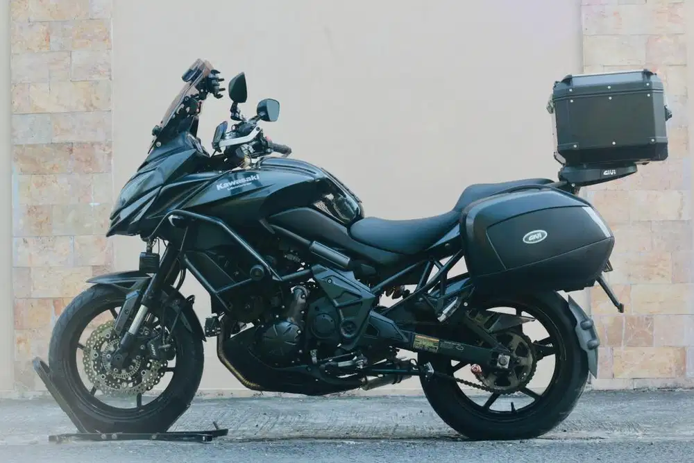 Kawasaki versys 650 ABS 2017 mulus mesin sehat unit siap turing jauh