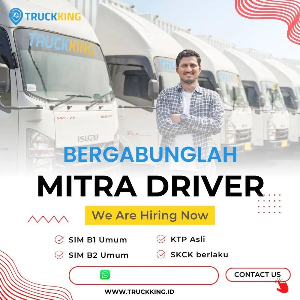 DIBUTUHKAN DRIVER SIM B1UMUM S/D B2 UMUM