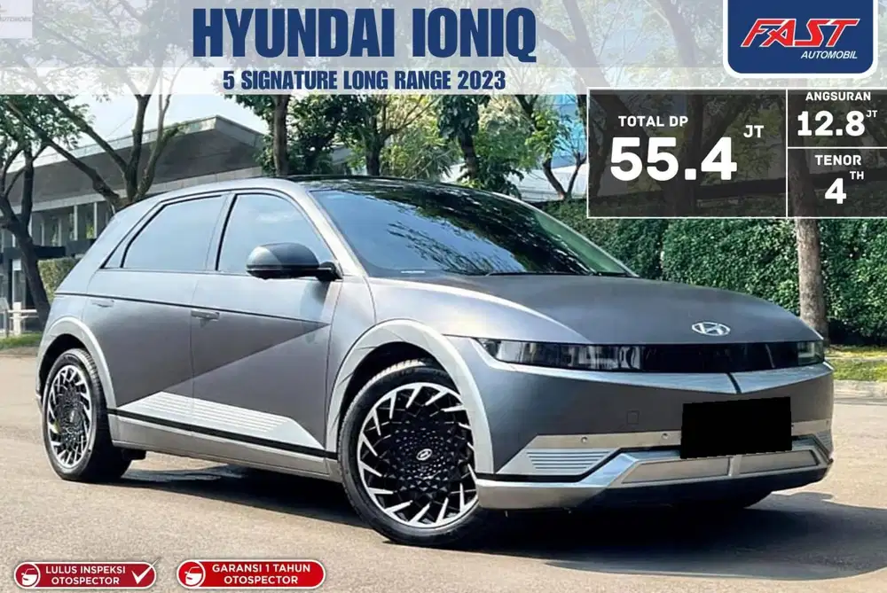 LOW KM PJAK PNJG IONIQ 5 SIGNATURE BLUE LINK 2023 MOBIL LISTRIK METIK