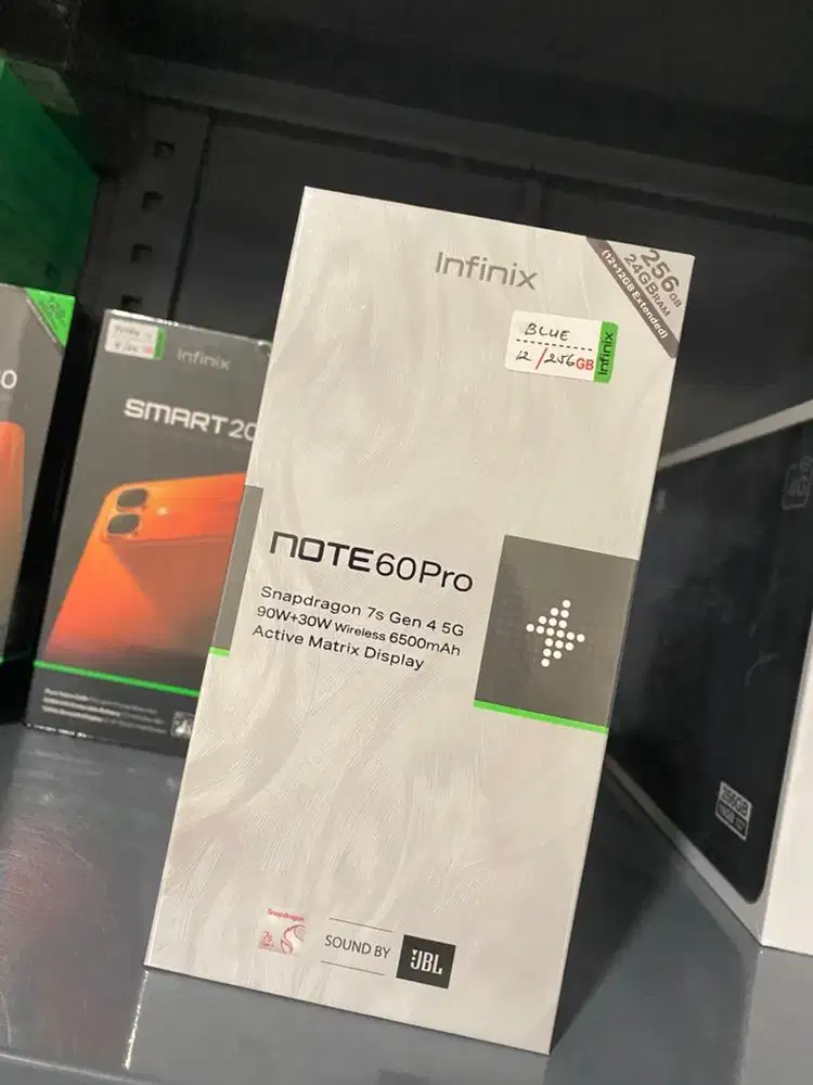 INFINIX NOTE 60 PRO 12/256 NEW GARANSI RESMI