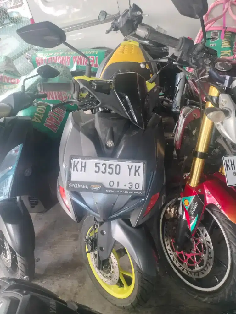 Yamaha Aerox New 155 VVA Blue Core FI Tahun 2020