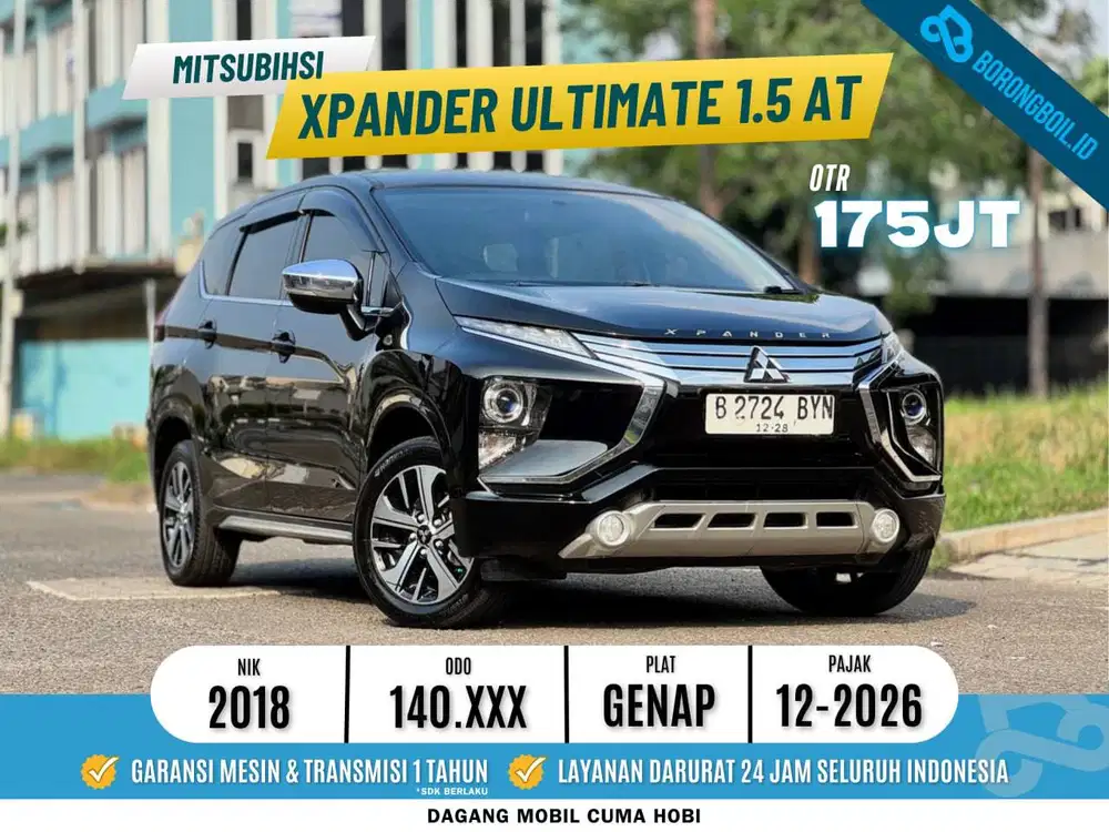 Mitsubishi Xpander 1.5 Ultimate At 2018 Bensin