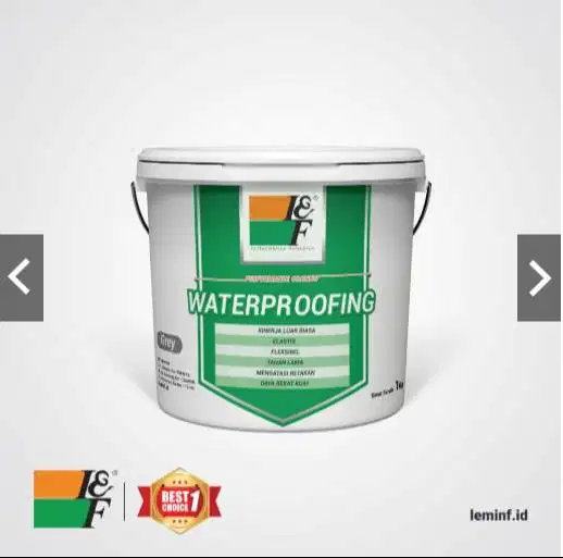 Cat Pelapis Anti Bocor (Abu-Abu) | INF Waterproofing (Grey) 1kg