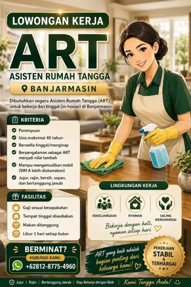 Dicari cepat ART