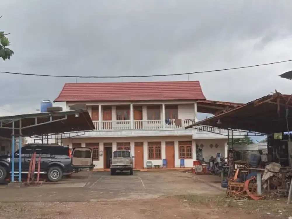 Mess dan Workshop di Kawasan Sukarami, Palembang Dekat dengan Bandara Internasional Sultan Mahmud Badaruddin II