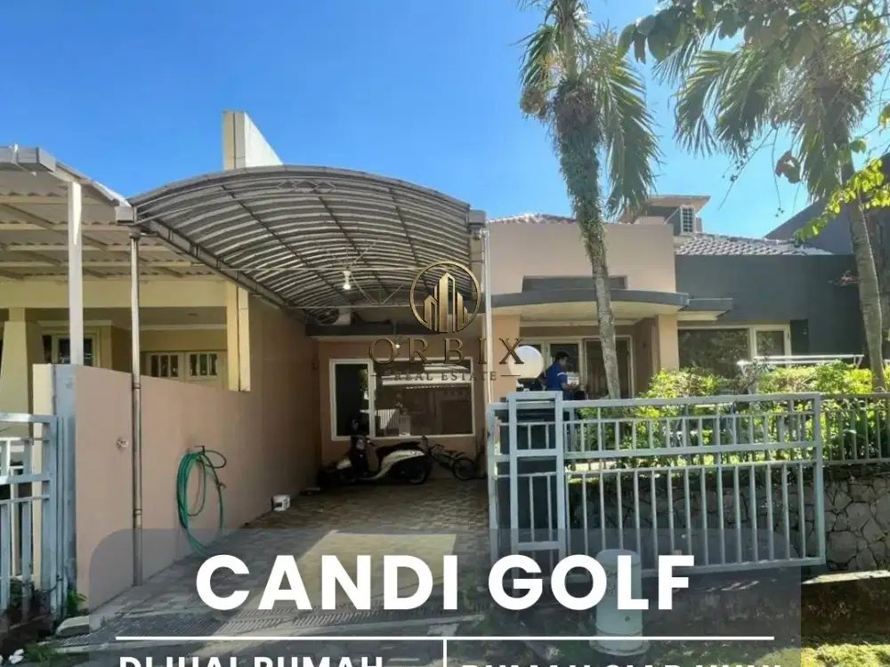 RUMAH HOOK 1 LANTAI CLUSTER  CANDI GOLF SEMARANG