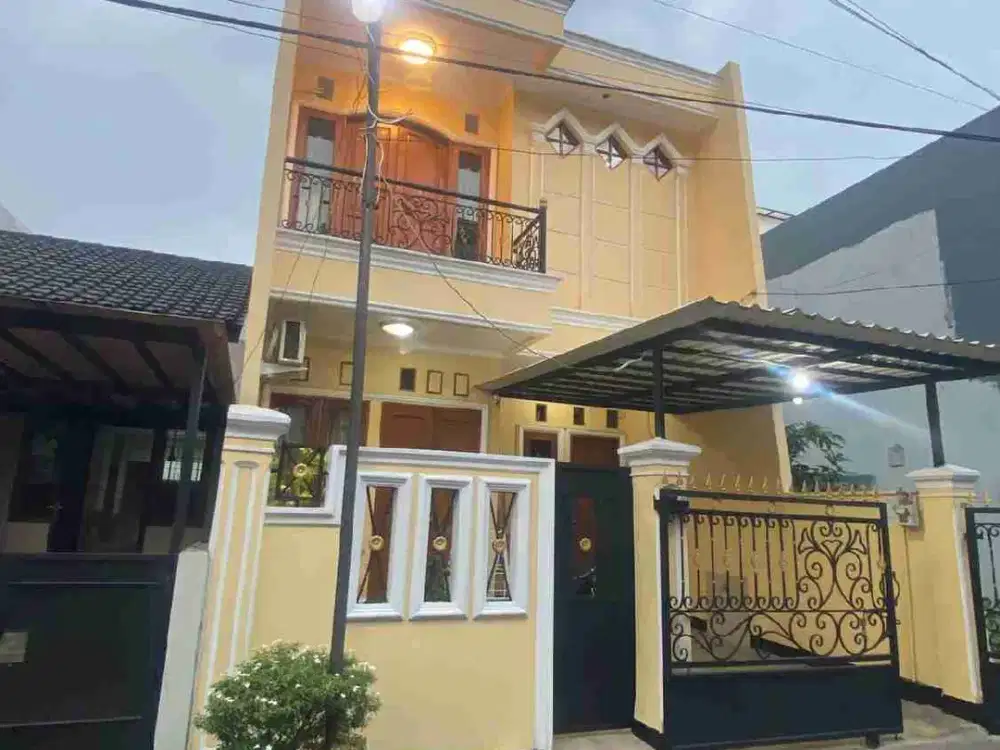 rumah weleh2 mewah di komplek kavling marinir, pondok kelapa