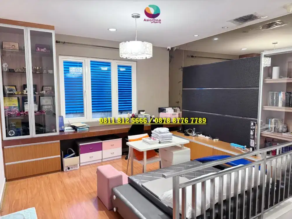 TOWNHOUSE SPRINGHILL FULL FURNISHED RENOVASI FULL BEBAS BOCOR KEMAYORAN JAKARTA PUSAT