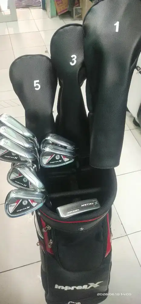 Stick Golf Yamaha Inpres X Original Full Set