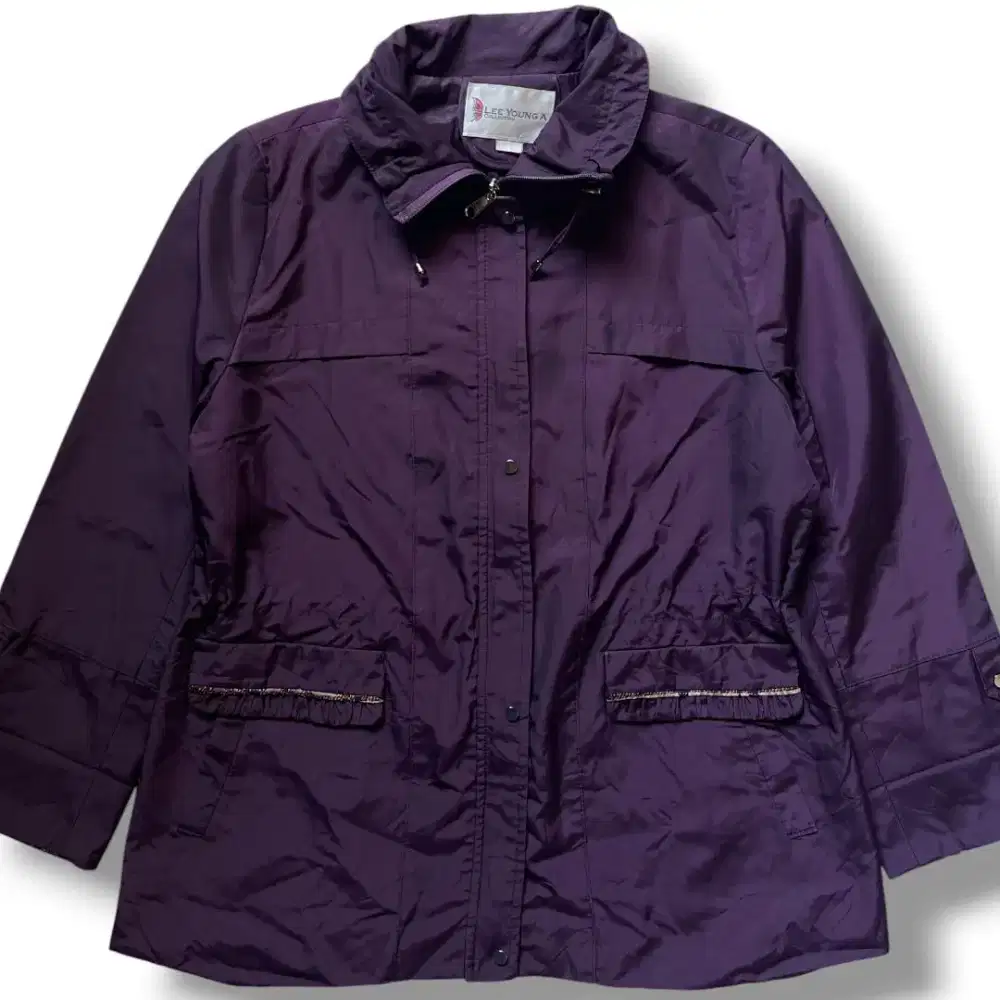 Jaket Parasut Purple
