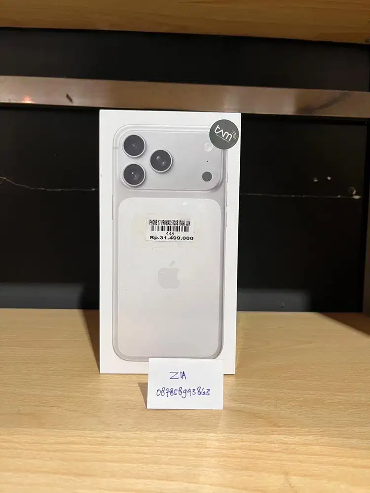Iphone 17 promax 512gb ATLANTIS DAHSYAT