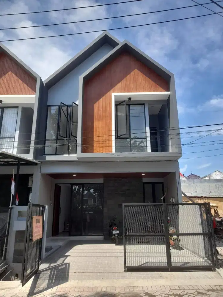Dijual Rumah Baru Minimalis Modern di Manyar Tirtoyoso Utara
