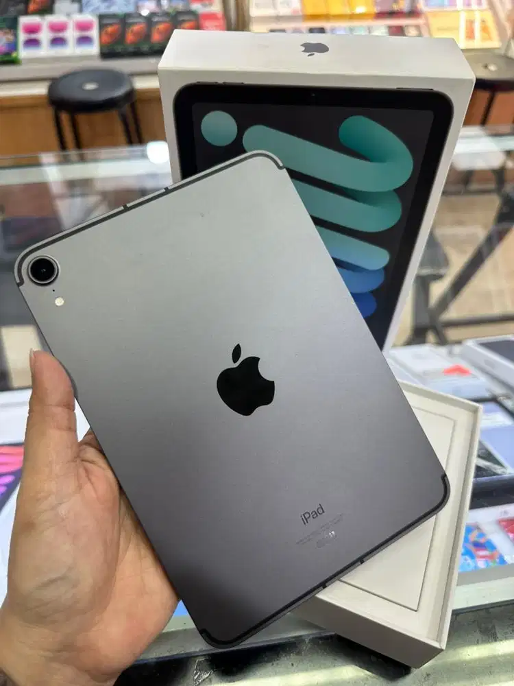 Second Ipad Mini 6 256GB Wifi Cell Ex Garansi Resmi Mulusss