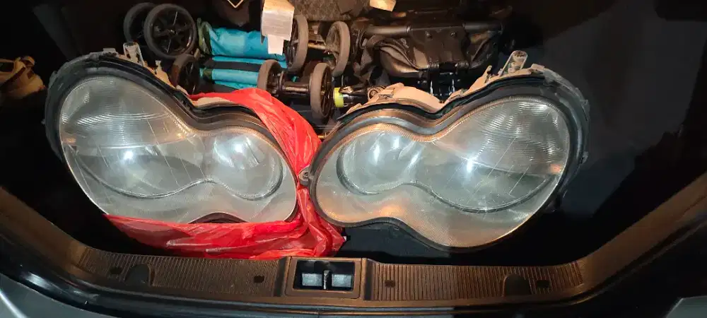 Headlamp mercy w203 c200
