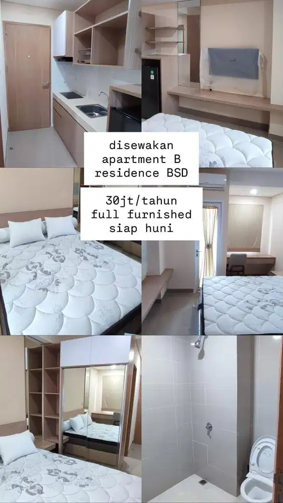 Disewakan apartment B residence