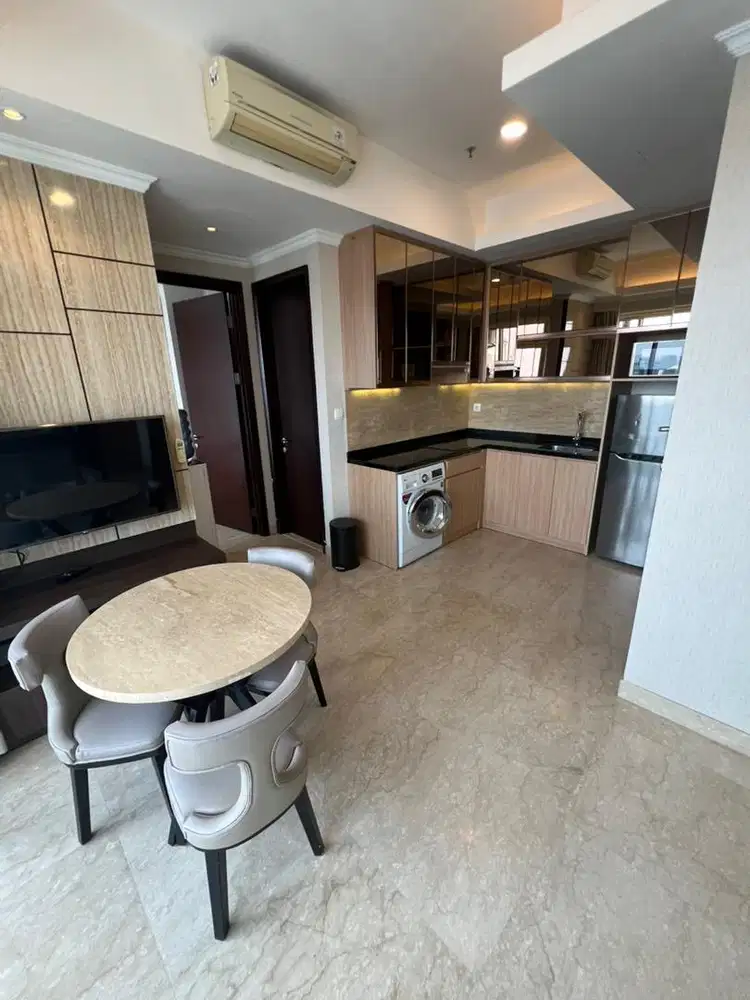 Disewakan Apartemen Menteng Park 2BR Full Furnished Mewah