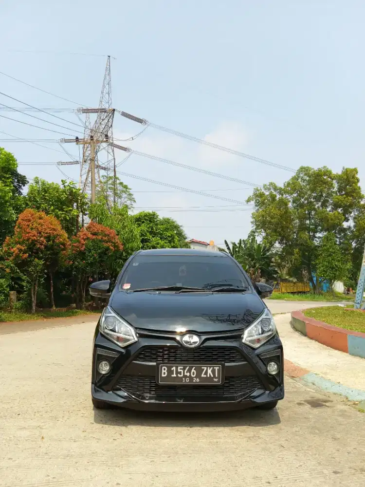 Toyota Agya G at 2021 km 45rb record