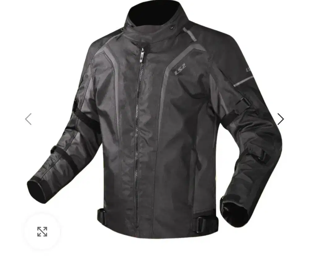 Jaket Motor LS2 Sepang – Black/Dark Grey (2XL)