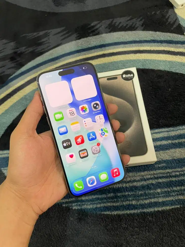 Iphone 15 Promax 256gb iBox Fullset Original