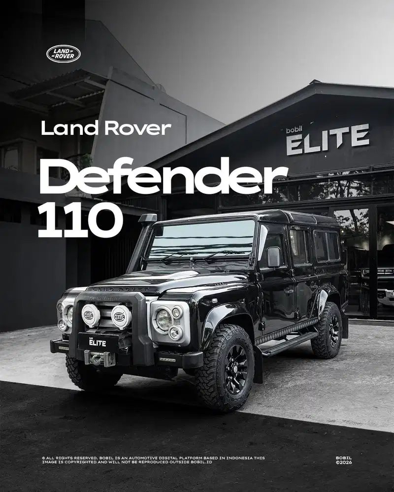 NIK 2012 Land Rover Defender 110 Puma Santorini Black