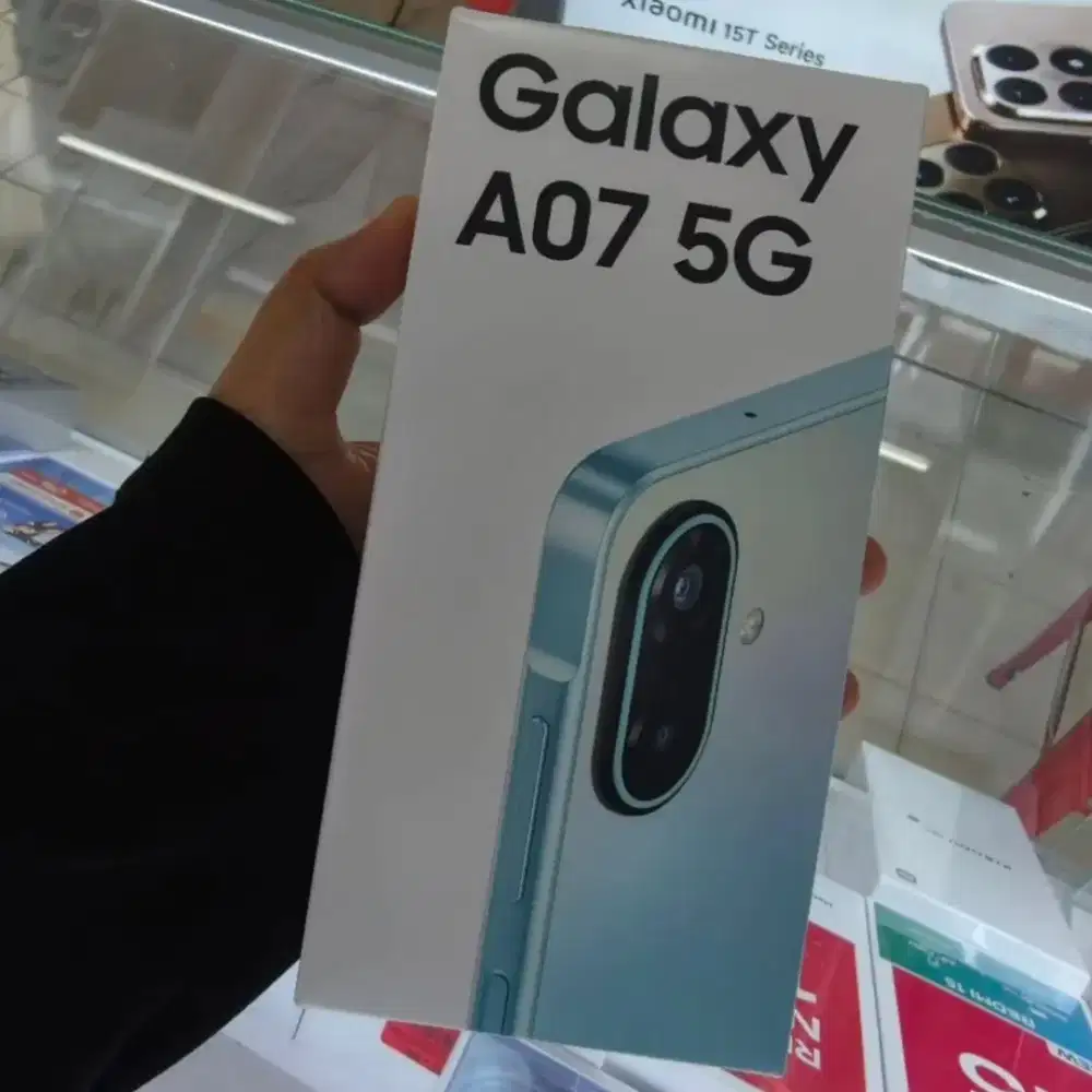 SAMSUNG A07 5G 6/128 black New bisa cicil lewat Home Credit