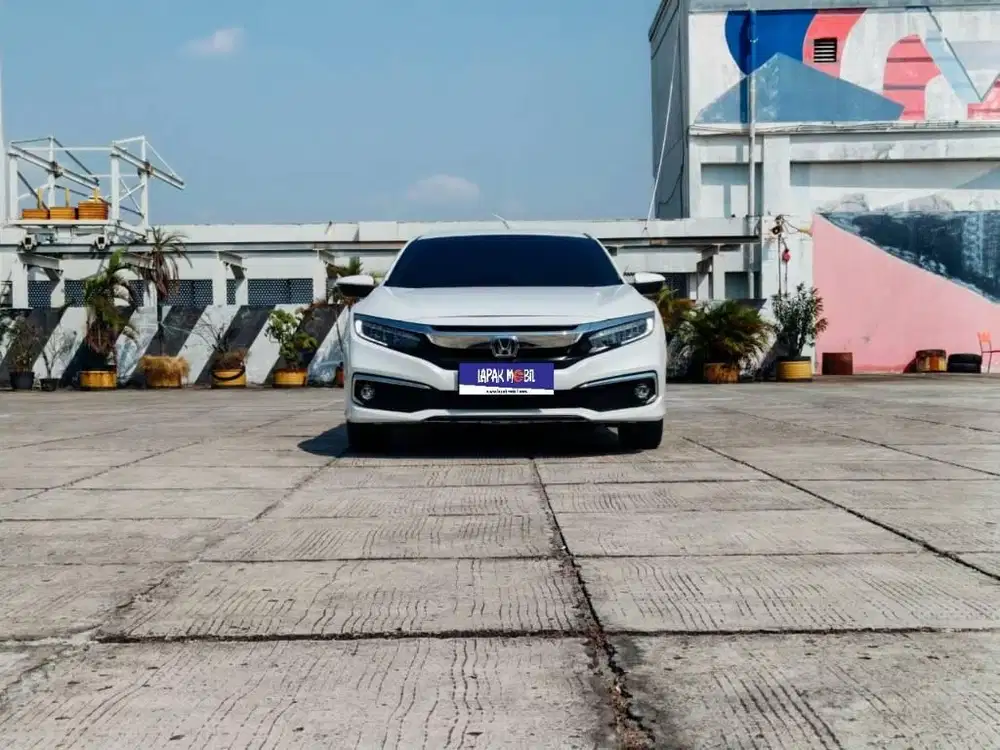 Honda Civic E Sedan 1.5 MATIC AT 2019 Putih KM 53RB