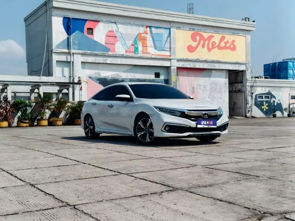 Honda Civic E Sedan 1.5 MATIC AT 2019 Putih KM 53RB