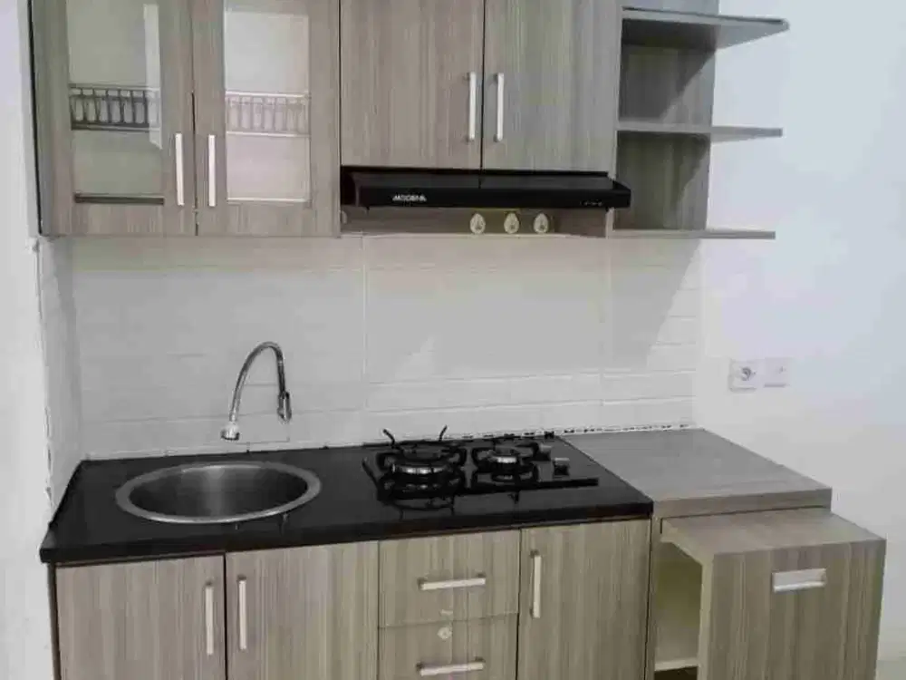 apartemen bassura 2 kamar semi furnished