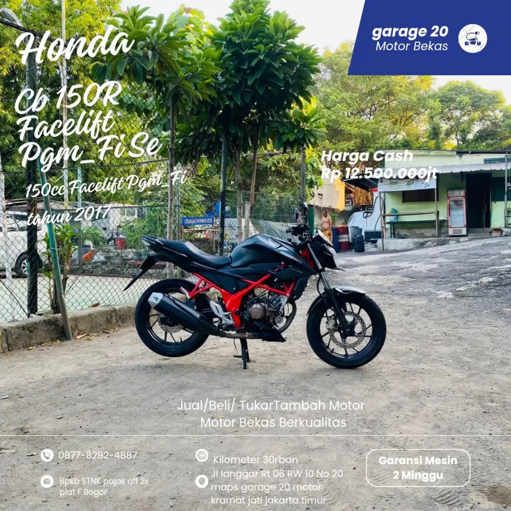 Honda Cb 150R Facelift Pgm_Fi Tahun 2018