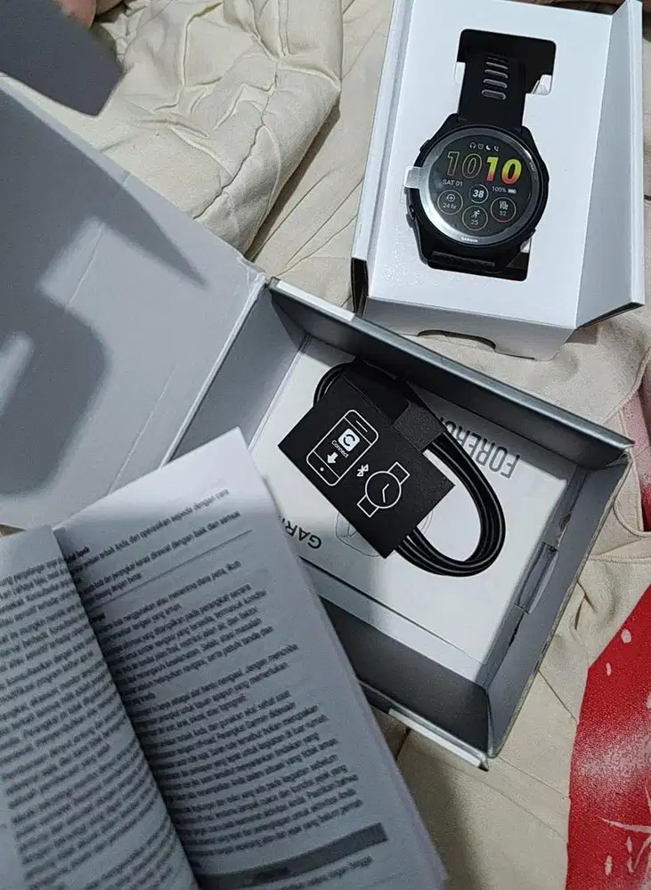 Garmin Forerunner 265 Mulus Fullset
