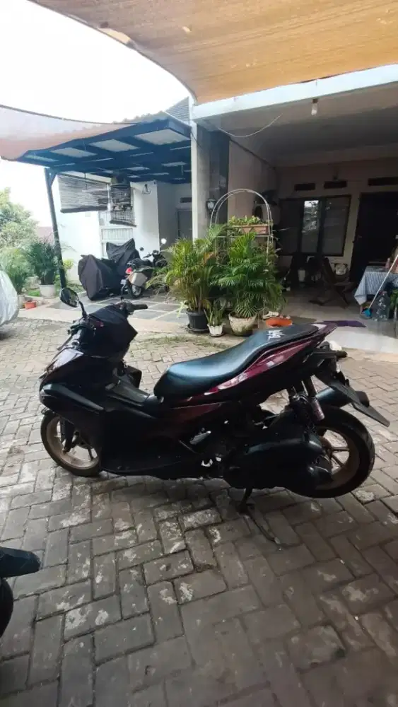 Motor Aerox 2017 kelistrikan normal warna merah candy tone