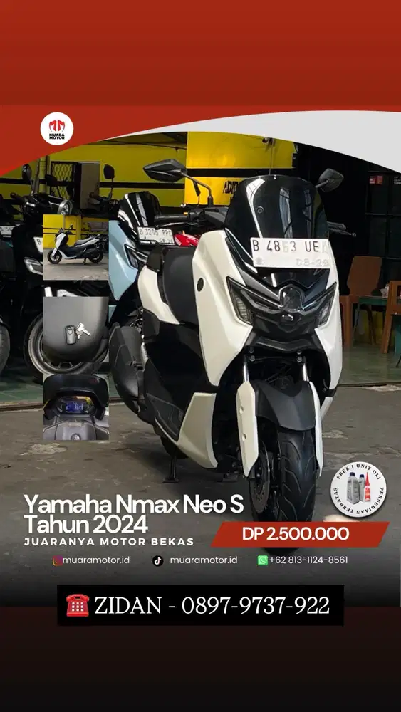 YAMAHA NAMX NEO S 2024 CASH & KREDIT !!!