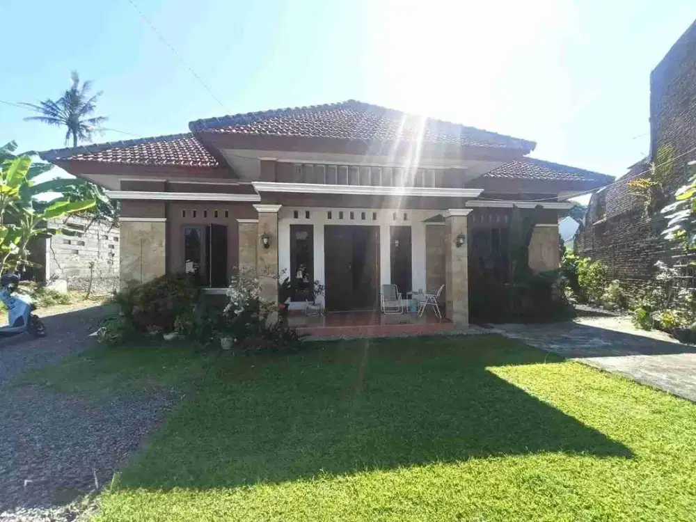 rumah mewah Furnish luas Boyolali dijual cepat