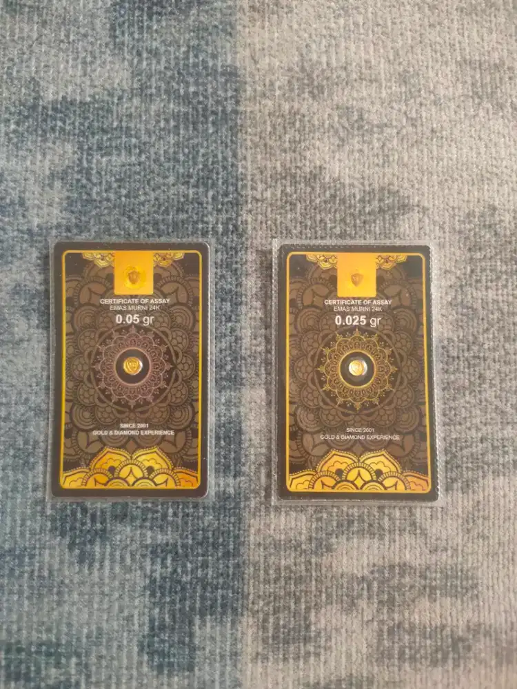Mini gold 24 karat