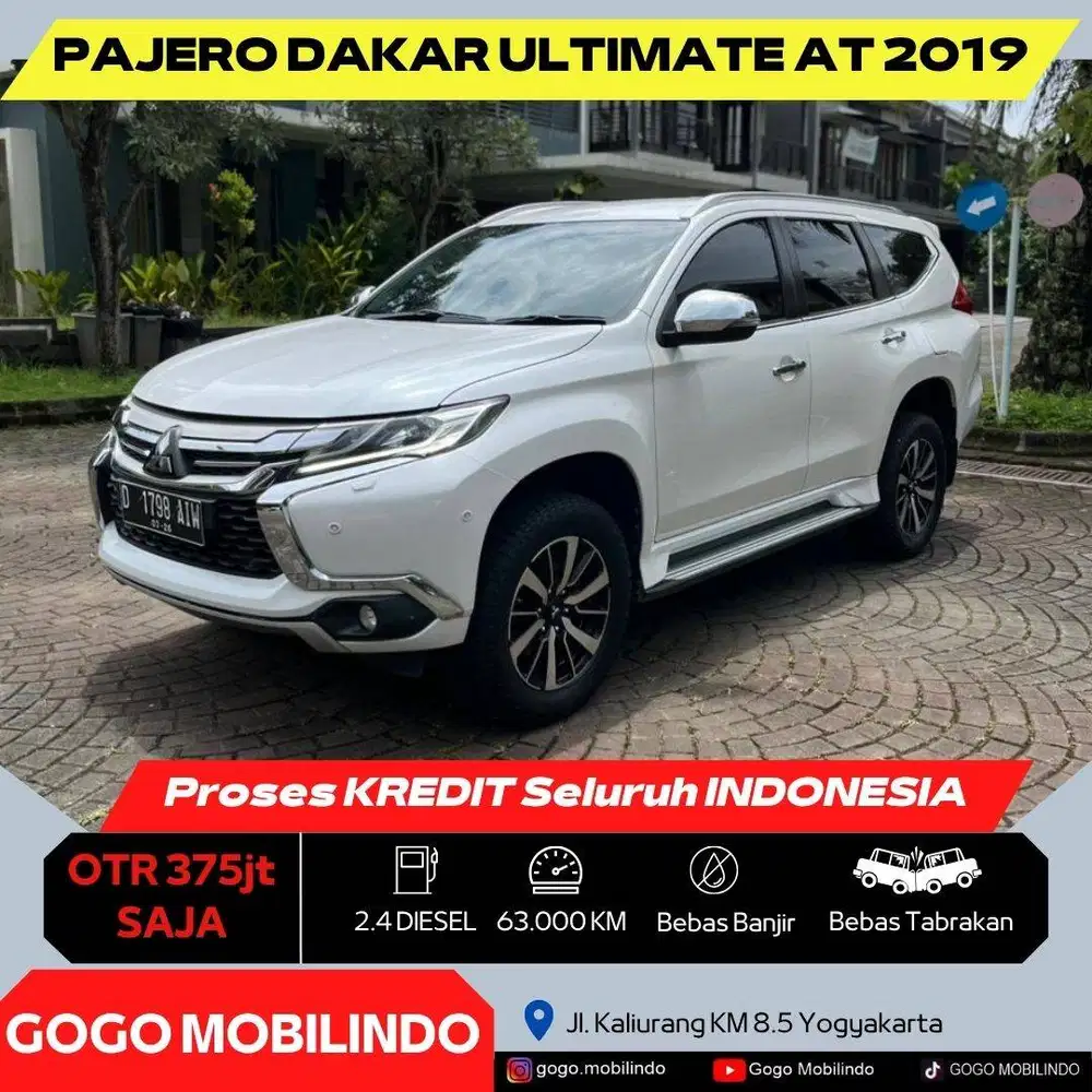 Mitsubishi Pajero Dakar Ultimate Matic 2019 ISTIMEWA Tanpa DP Fortuner