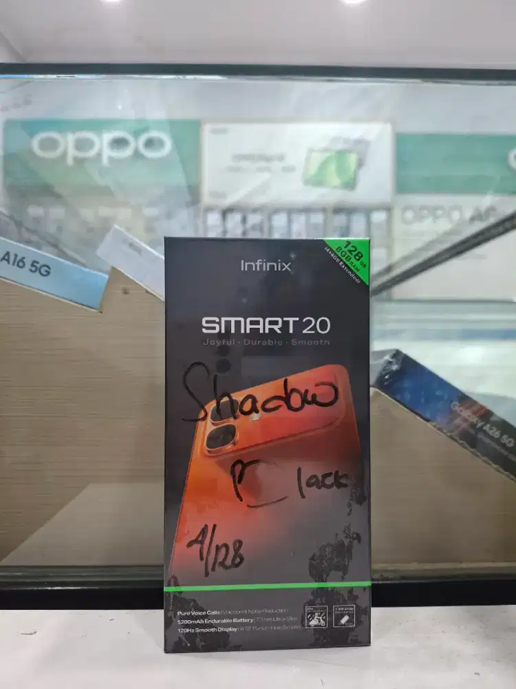 INFINIX SMART 20 4/128 NEW MURAH GARANSI RESMI