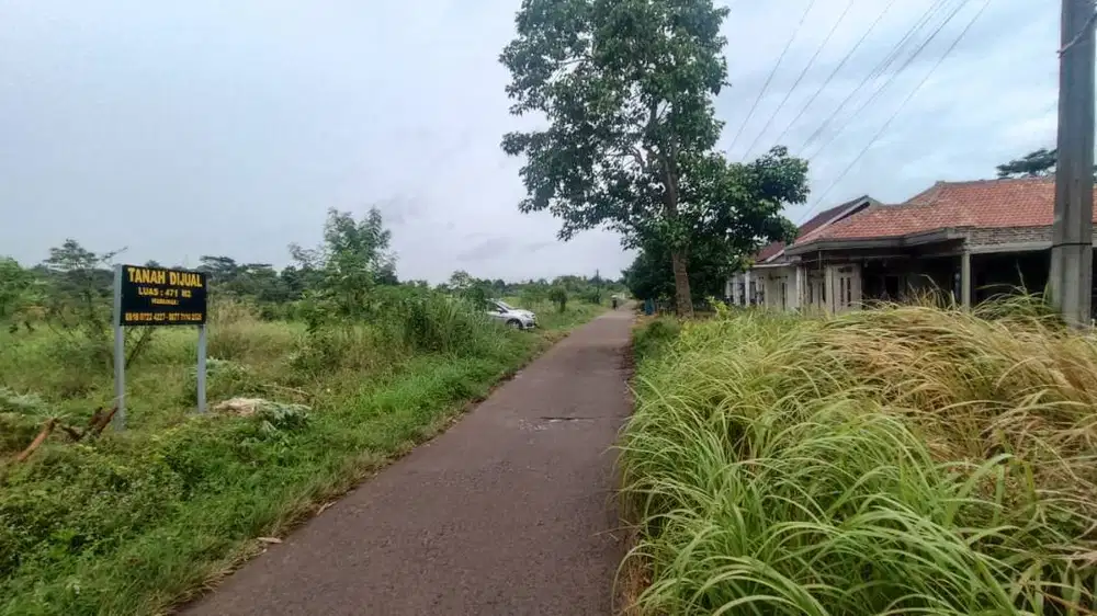Di jual tanah di kawasan Industri Tunjung Teja