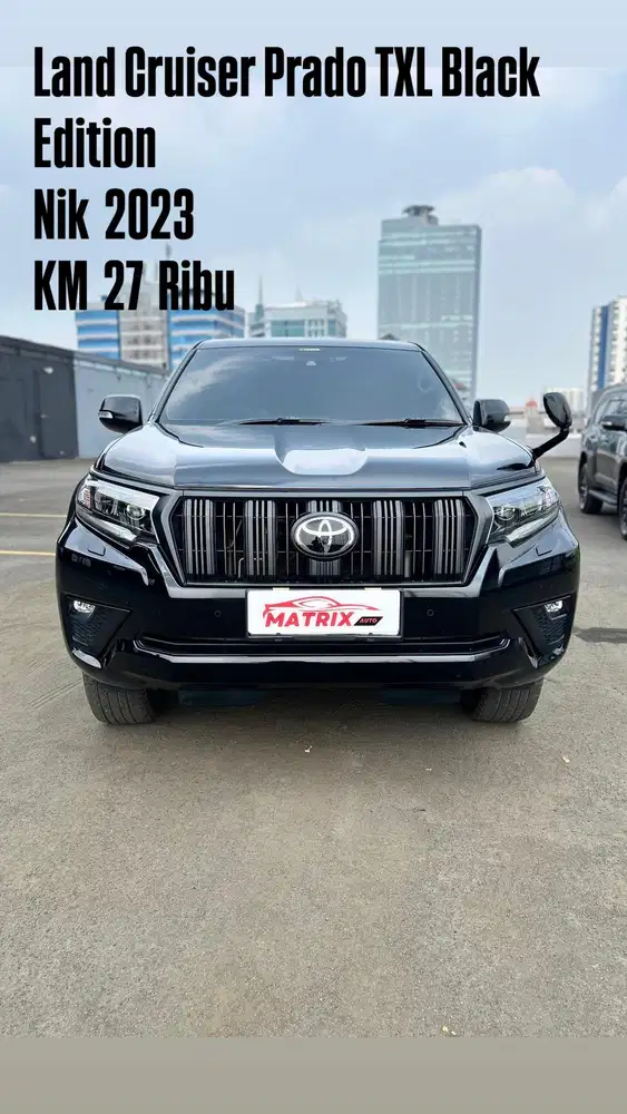 Toyota Land Cruiser Prado TXL Black edition Nik2023 Siap pakai