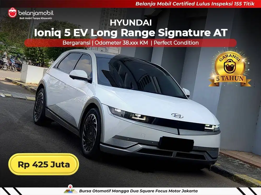 [ BERGARANSI ] Hyundai Ioniq 5 Long Range Signature EV 2022/2023