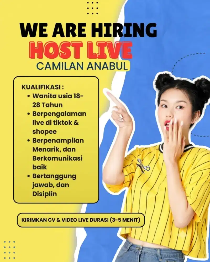 Di cari host live streaming
