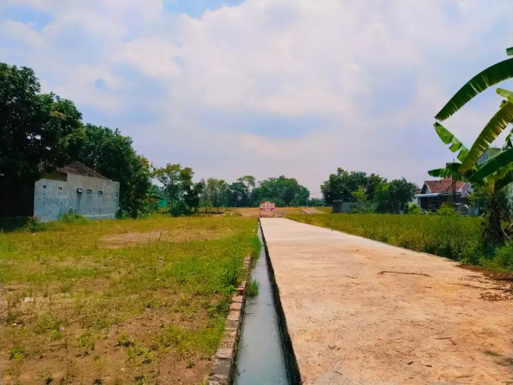 Dijual tanah bejen dekat jalan raya