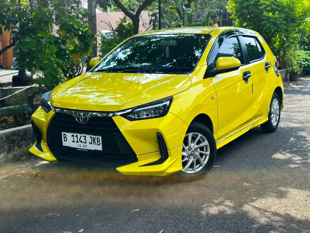 TOYOTA AGYA G 1.2 STYLIX CVT 2024 KUNING