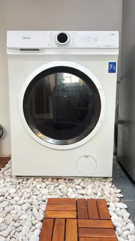 Mesin Cuci Midea Front Loading 7.5kg MF100W75