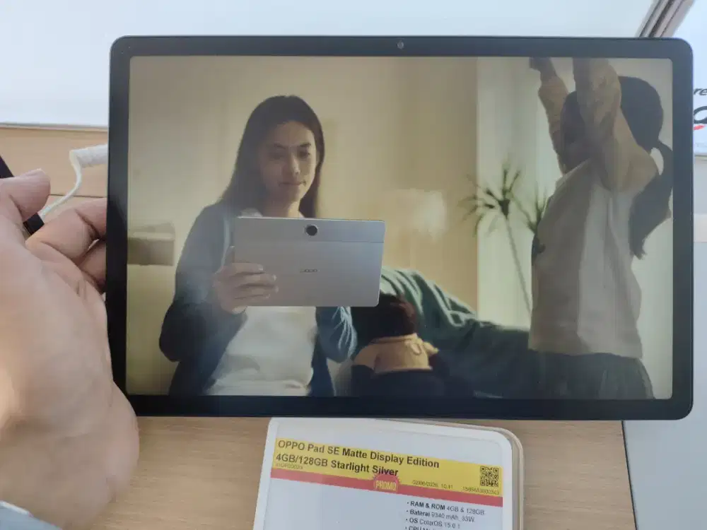 Oppo pad se matte 4/128GB cicilan 0% menggunakan kredivo