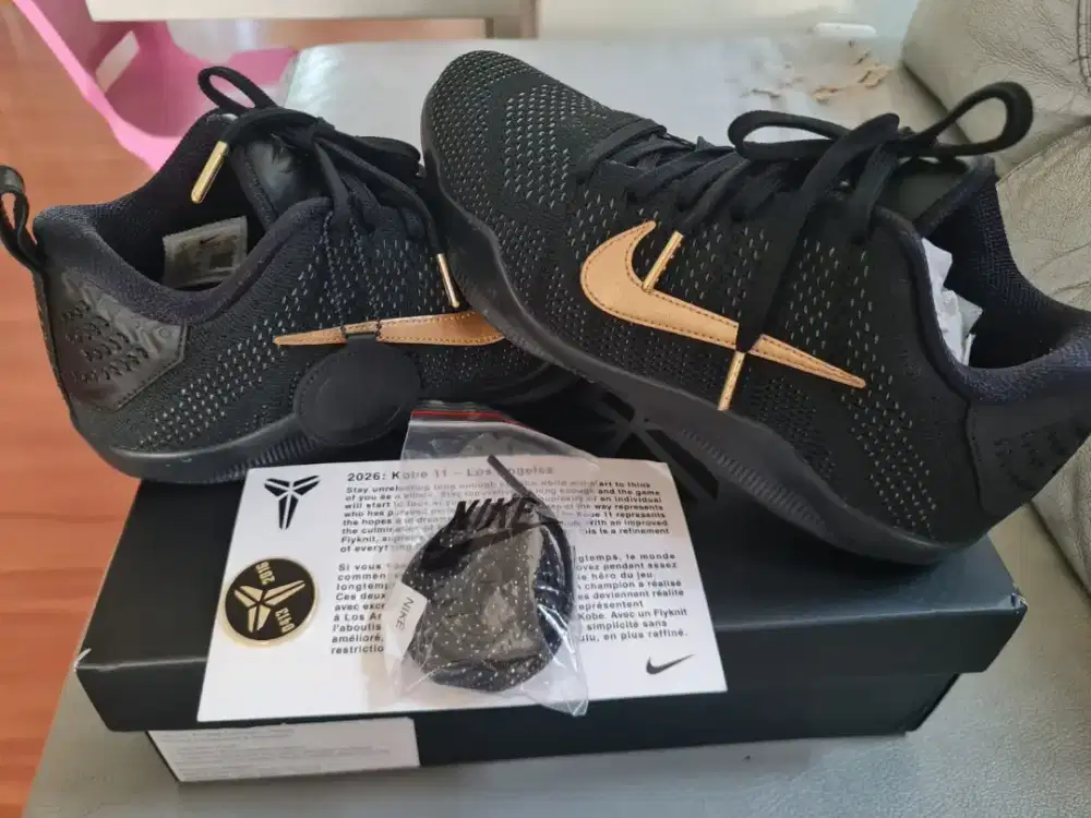 Jual sepatu basket kobe 11 elite protro hitam